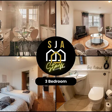 Mackie Residence - Sja Stays - 3 Bed Apartment With Parking Westhill Buitenkant foto